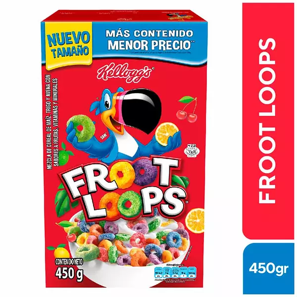 Cereal Froot Loops Caja 450g