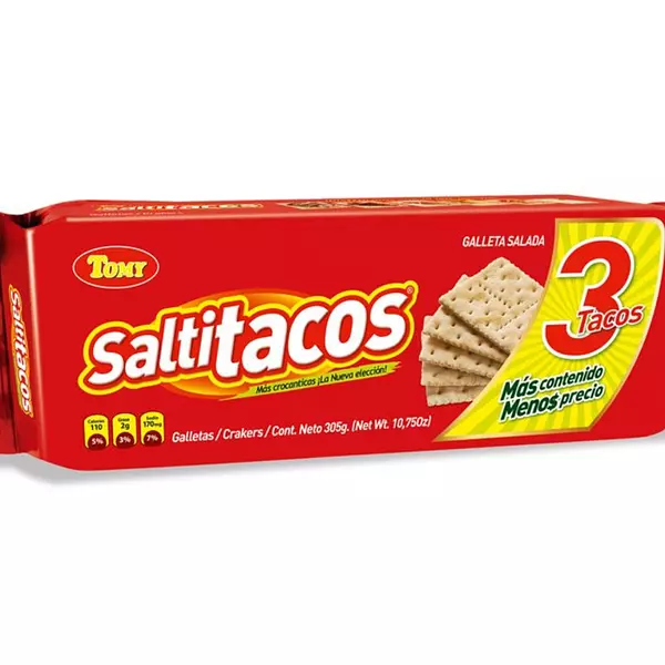 Galleta Saltitacos 3 Tacos 305g