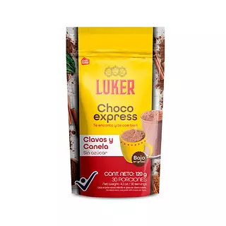 Choco Express Clavo Y Canela Zip Pak 120g