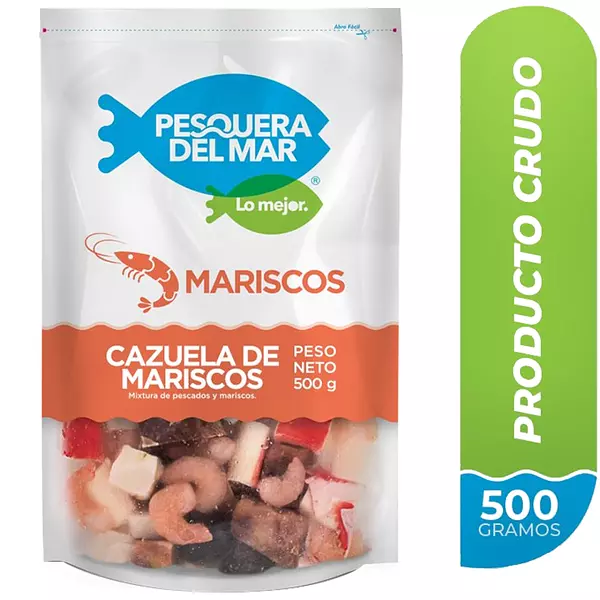 Cazuela De Mariscos Pesquera Del Mar 500g