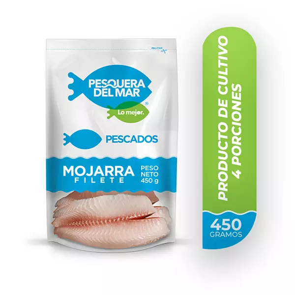 Filete De Mojarra Pesquera Del Mar 450g