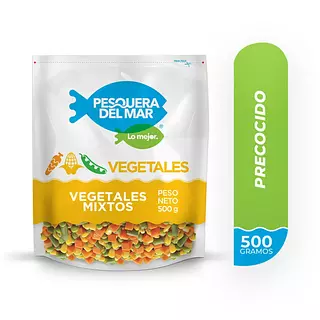 Vegetales Mixtos Pesquera Del Mar 500g
