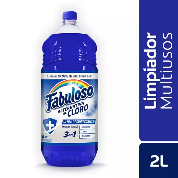 Limpiador Fabuloso Alternativa Al Cloro 2l