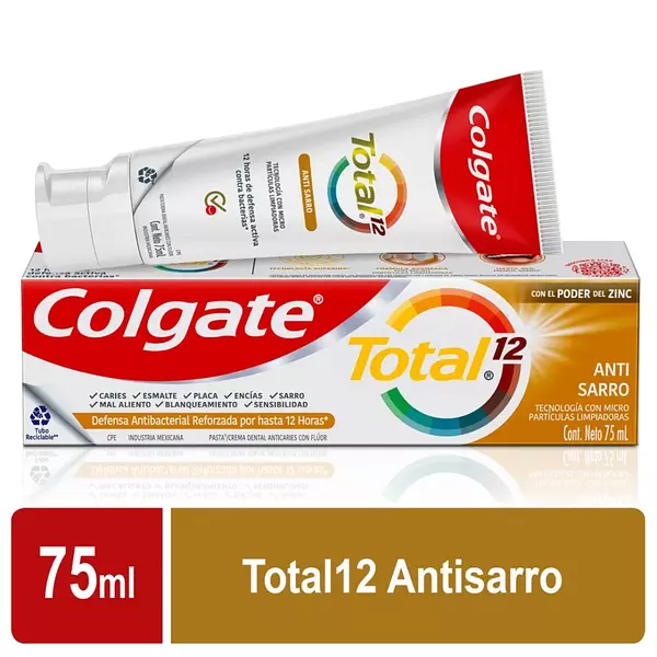 Crema Dental Colgate Total Antisarro 75ml