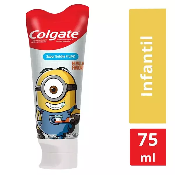 Crema Dental Colgate Mi Villano Favorito Smiles 6+ 75ml