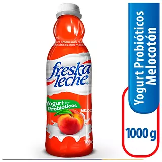 Yogurt Freska Leche Botella Melocoton 1000g