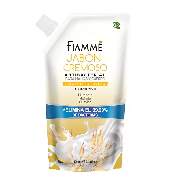 Jabon Liquido Fiamme Avena Doypack 1000ml