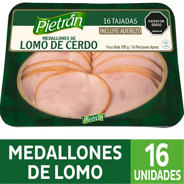 Medallones De Lomo Pietran 700g