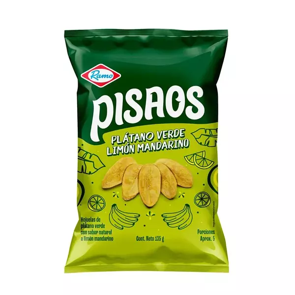 Pisaos Platano Verde Limon 135g