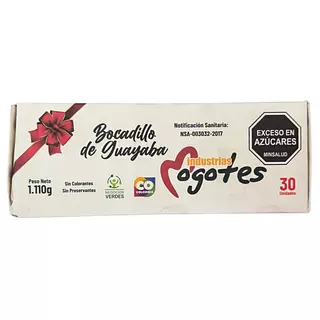 Bocadillo De Guayaba Mogotes 30*37g