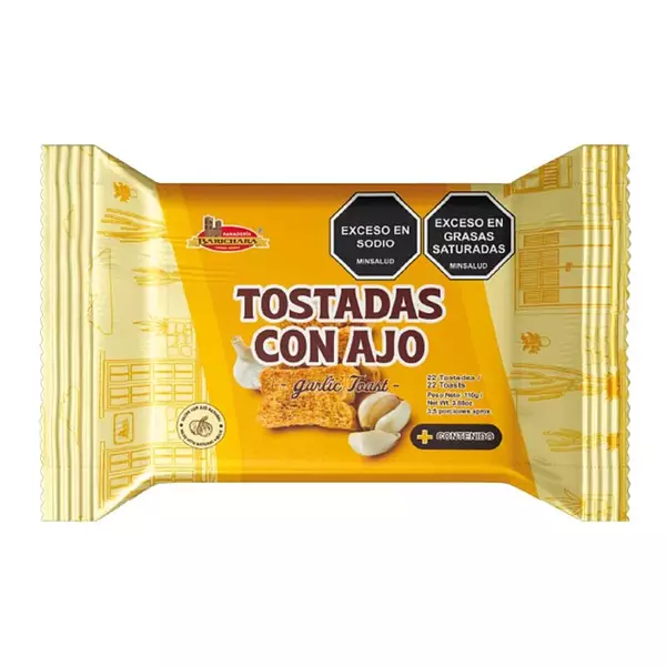 Tostadas Barichara Ajo 110g