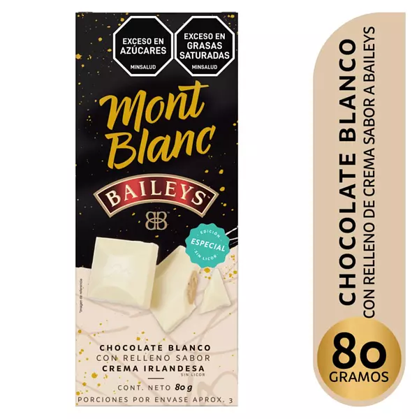 Chocolate Montblanc Baileys 80g