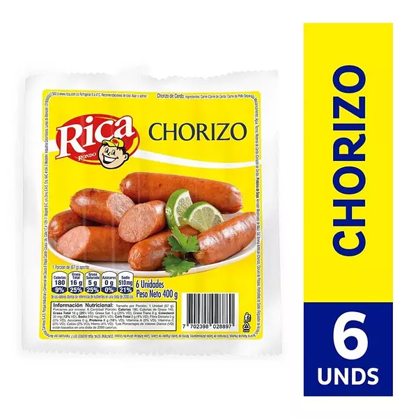 Chorizo Rica 400g