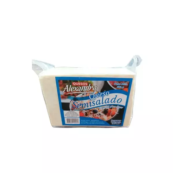 Queso Alexandra Semisalado 500g