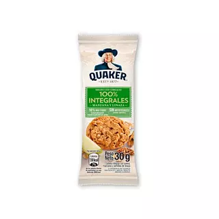 Galleta Quaker Integral Manzana Sexta 30g
