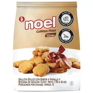 Galleta Noel Vainilla 170g