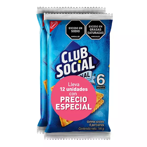 Galleta Club Social Original 12*24g