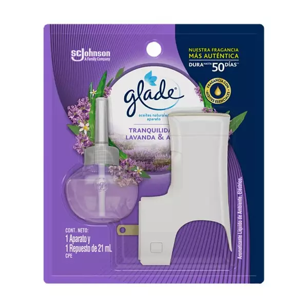 Glade Aceite + Emanador Lavanda 21ml