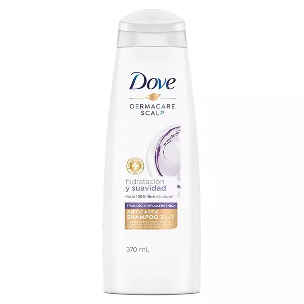 Dove Sh 370ml Anticaspa Hidratacion Suavidad