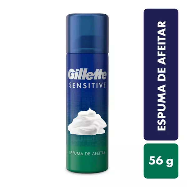 Espuma De Afeitar Gillette Foamy Sensitive 56g