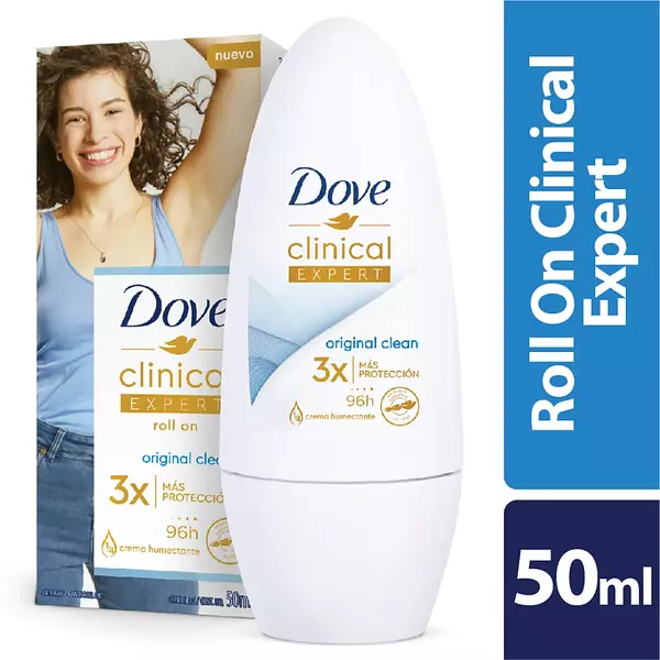 Desodorante Rollon Dove Clinical 91g