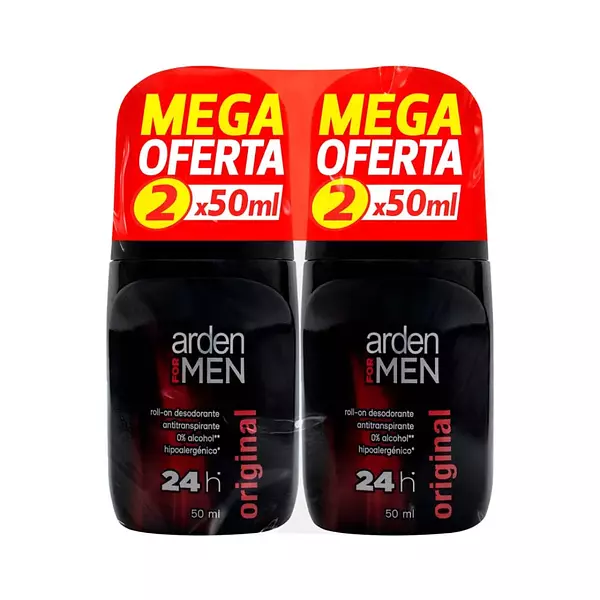 Desodorante Rollon Arden For Men Duo 50g