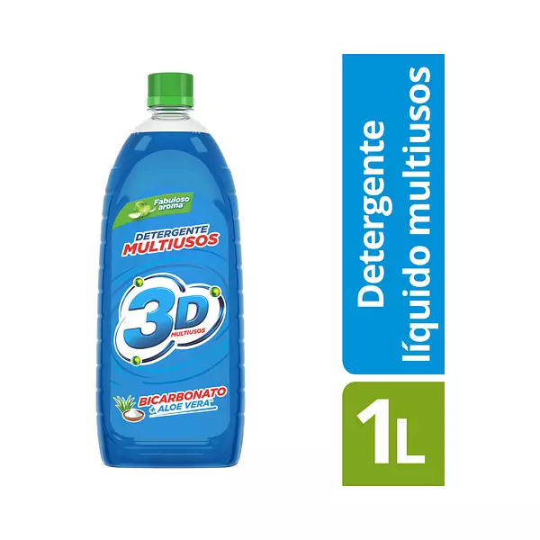 Detergente 3d Multiusos 1l Botella