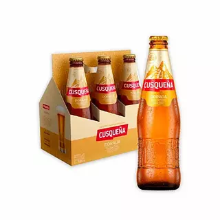 Cerveza Cusqueña Botella 6*330ml