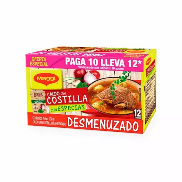 Maggi Costilla Desmenuzado X 108gr