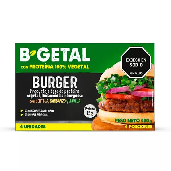 Hamburguesa B Getal Friko 400g