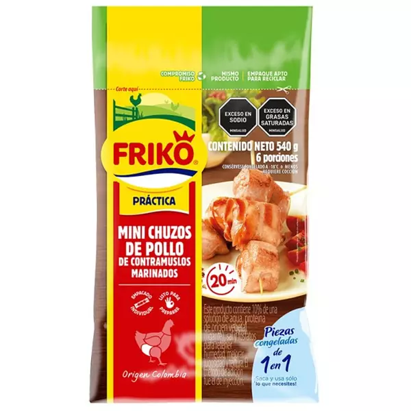 Mini Chuzo Congelado Friko 540g