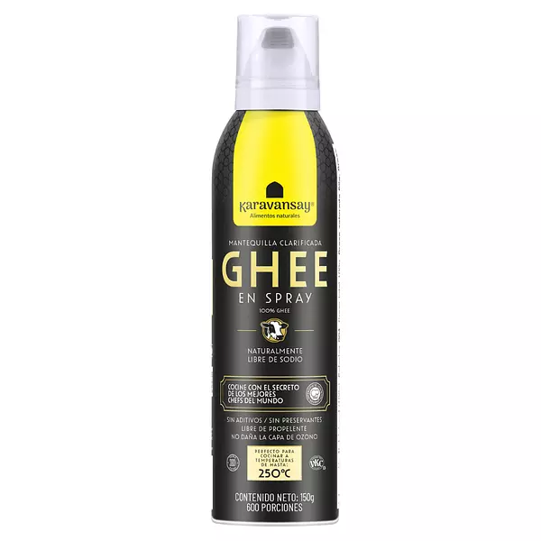 Mantequilla Clarificada Ghee Spray 150g