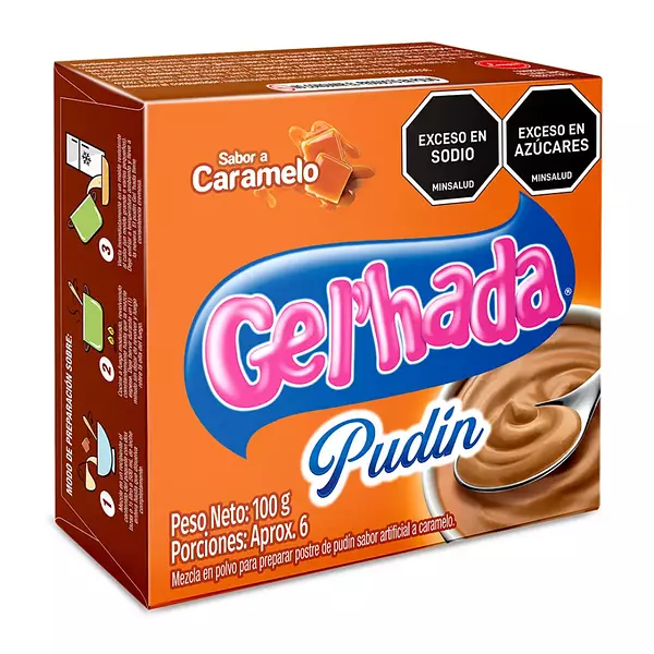 Pudin Gel´Hada Caramelo 100g