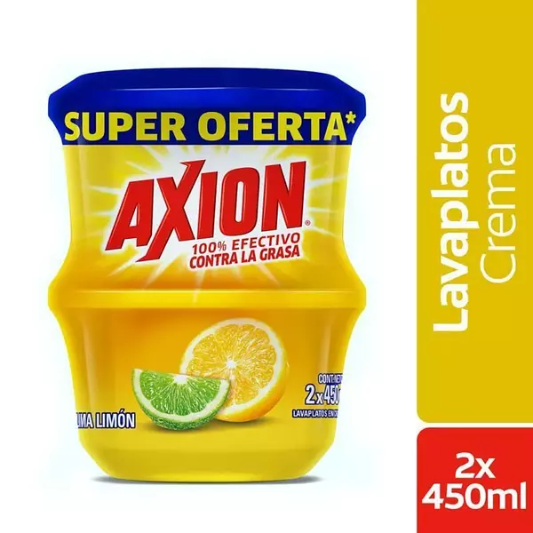 Lavaloza Axion Lima Limón Duo 450g