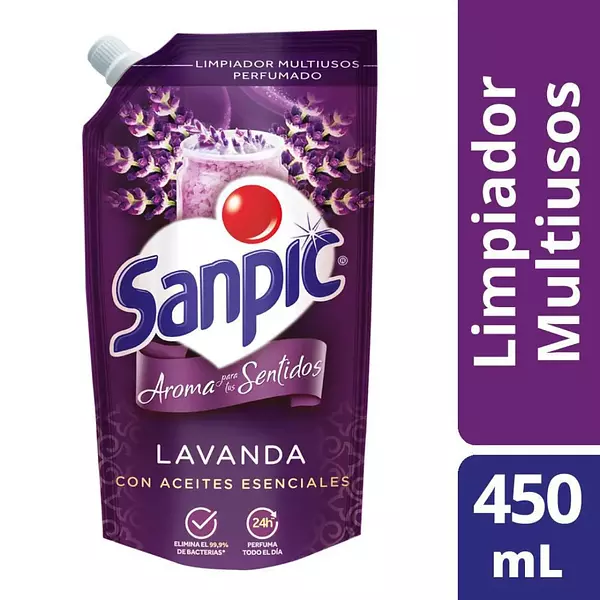 Desinfectante Sanpic Lavanda Doypack 450ml