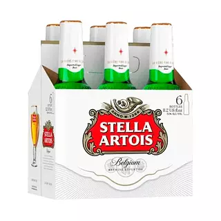 Cerveza Stella Artois Nrb 6*300ml