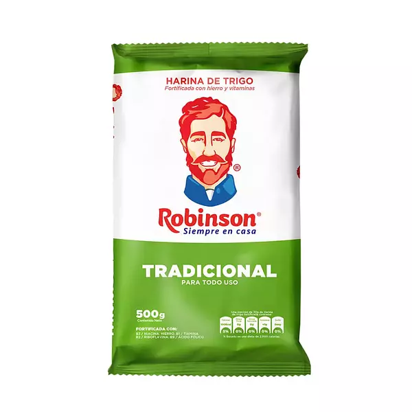 Harina De Trigo Robinson Tradicional 500g