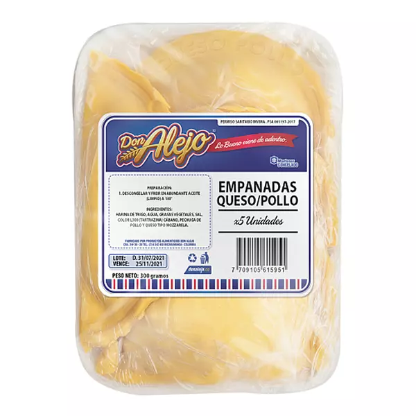 Empanadas Don Alejo 5*80g