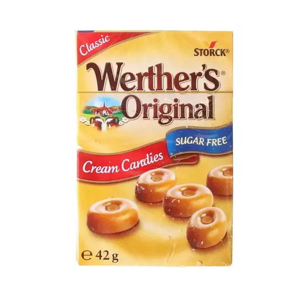 Caramelo Werthers Sugar Free Cream 42g