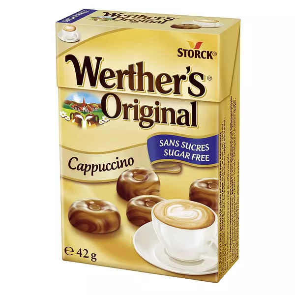 Caramelo Werthers Sugar Capuccino 42g