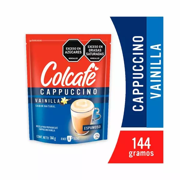 Capuccino Colcafé Vainilla Doypack 144g