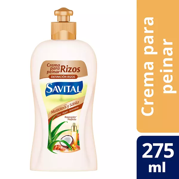 Crema De Peinar Savital 270ml Multioleos