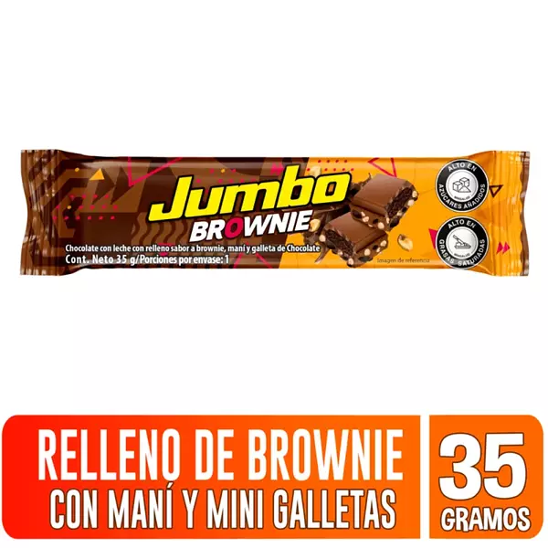 Chocolatina Jumbo Brownie 35g