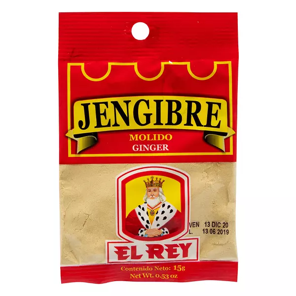 Condimento El Rey Jengibre 15g