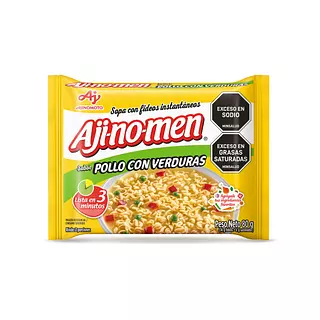 Sopa Ajinomen Pollo Con Verduras 80g