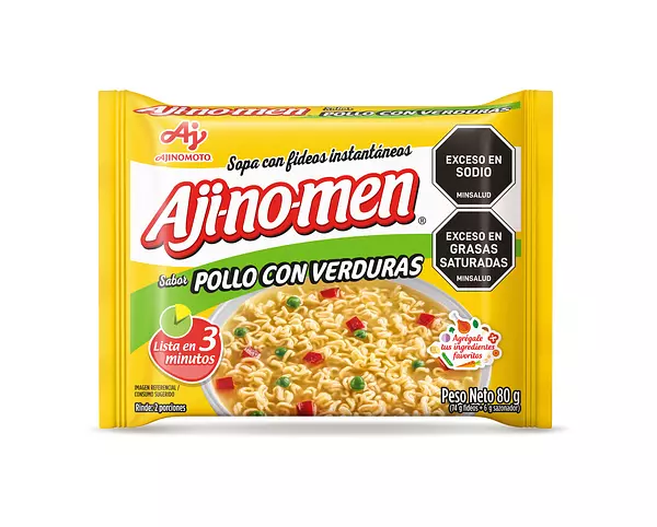 Sopa Ajinomen Pollo Con Verduras 80g