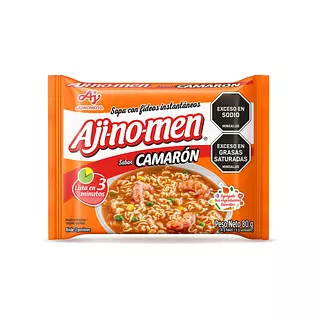 Sopa Ajinomen Camaron 80g
