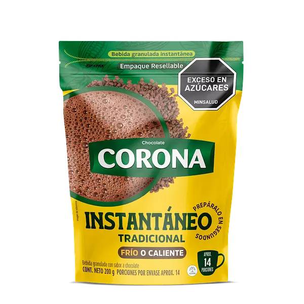 Chocolate Corona Flash Granulado 200g