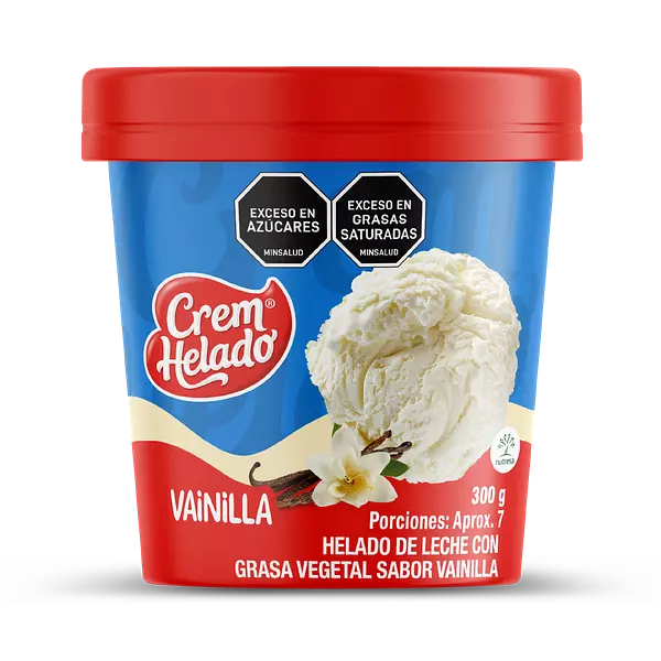 Helado Crem Helado Vainilla 600g