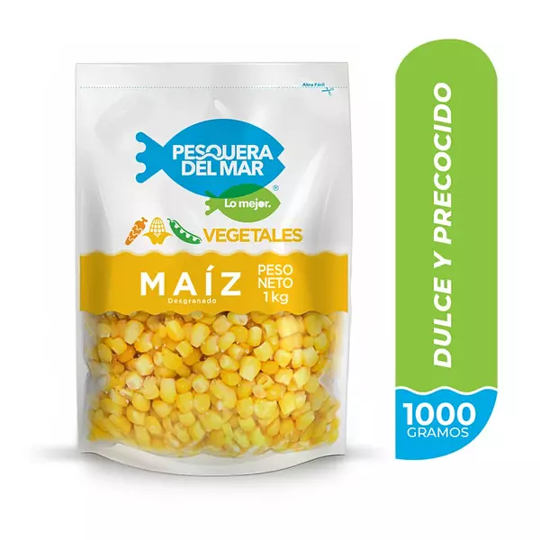 Maiz Desgranado Pesquera Del Mar 1000g